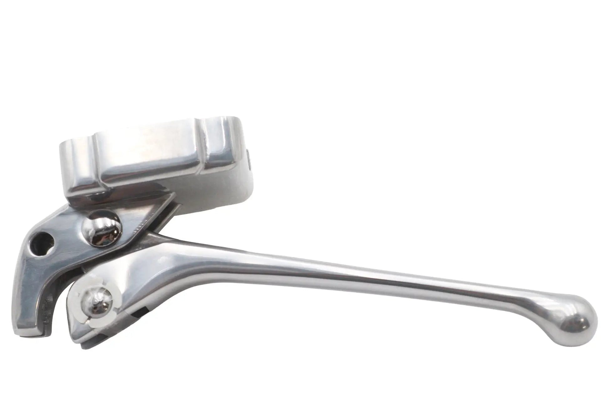V-Twin Polished Clutch Hand Lever Assembly for Harley Davidson FL and FX Models – Part #70568 by V-Twin