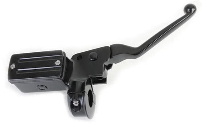 V-Twin Handlebar Master Cylinder 3/4 inch Bore Black for Harley Davidson (Part #07-0540B-1) by V-Twin