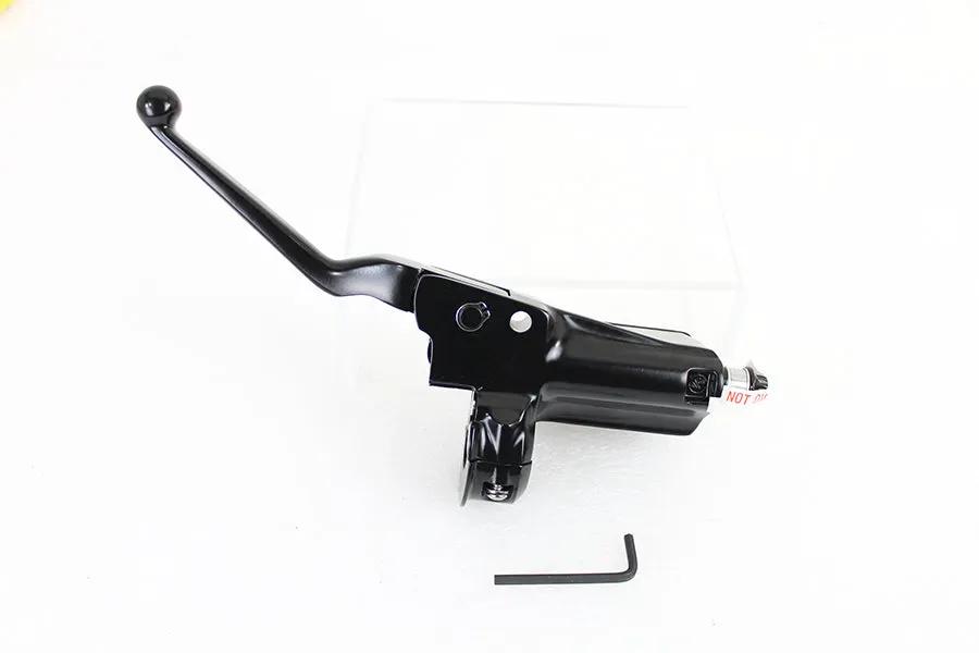 V-Twin Handlebar Master Cylinder 3/4 inch Bore Black for Harley Davidson (Part #07-0540B-1) by V-Twin