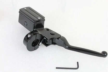 V-Twin Handlebar Master Cylinder 3/4 inch Bore Black for Harley Davidson (Part #07-0540B-1) by V-Twin