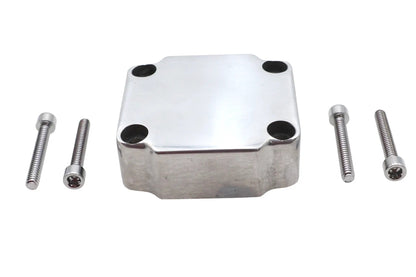 V-Twin Handlebar Control Switch Cover Smooth Polished for Harley Davidson FL 1972-1981 by V-Twin