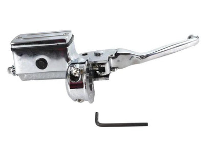V-Twin Handlebar Master Cylinder Assembly 11/16 Inch Bore for Harley Davidson FXD and FLST by V-Twin