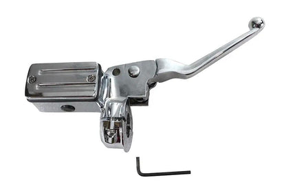 V-Twin Handlebar Master Cylinder Assembly 11/16 Inch Bore for Harley Davidson FXD and FLST by V-Twin