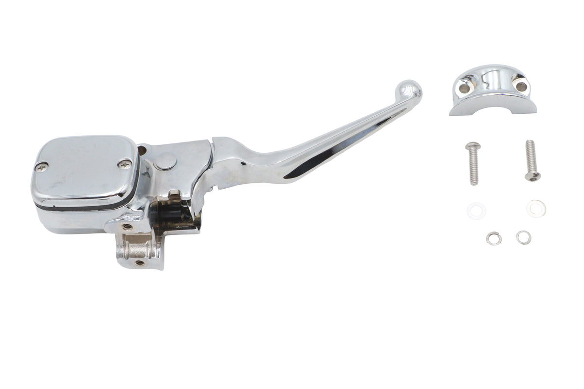V-Twin 87020 Handlebar Master Cylinder, 11/16-Inch Bore for Harley-Davidson FXST