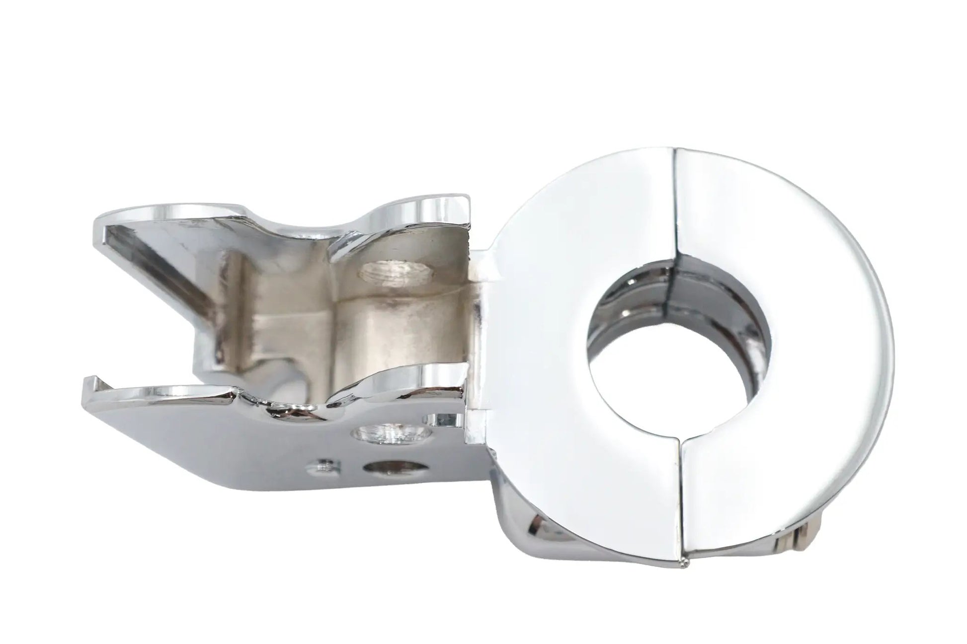 V-Twin Clutch Hand Lever Bracket with Clamp Chrome – Fits Harley Davidson FXST (1996-2005) by V-Twin