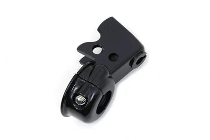 V-Twin Clutch Hand Lever Bracket with Clamp Black for Harley Davidson FXST (1996-2005) by V-Twin