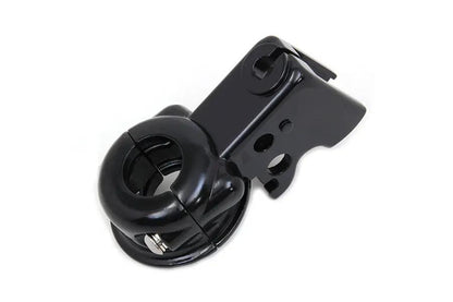 V-Twin Clutch Hand Lever Bracket with Clamp Black for Harley Davidson FXST (1996-2005) by V-Twin