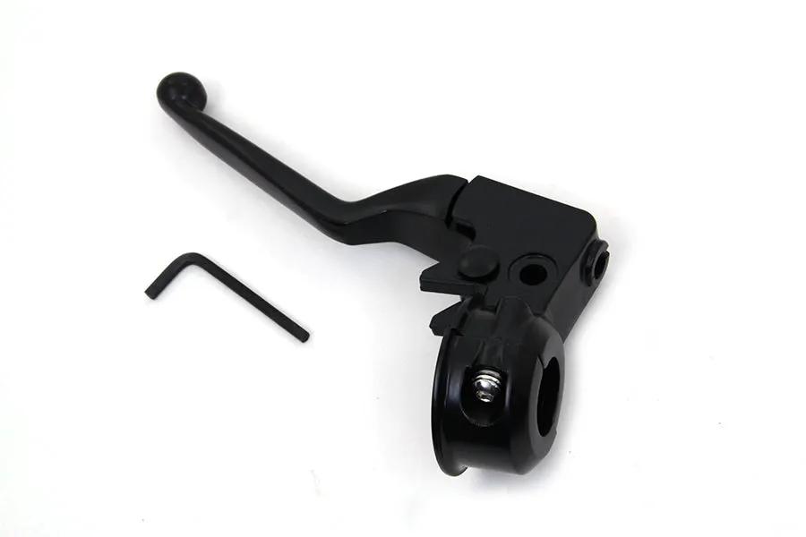 V-Twin Clutch Hand Lever Assembly Black for Harley Davidson XL (1982-1991) by V-Twin