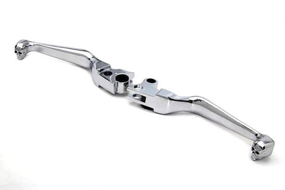 V-Twin Skull Contour Hand Lever Set for Harley Davidson FXST (1996-2005) by V-Twin