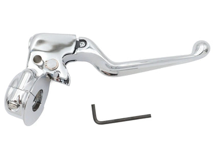 V-Twin Clutch Hand Lever Assembly Chrome for Harley Davidson FLHR and FLHT (Part #75584) by V-Twin