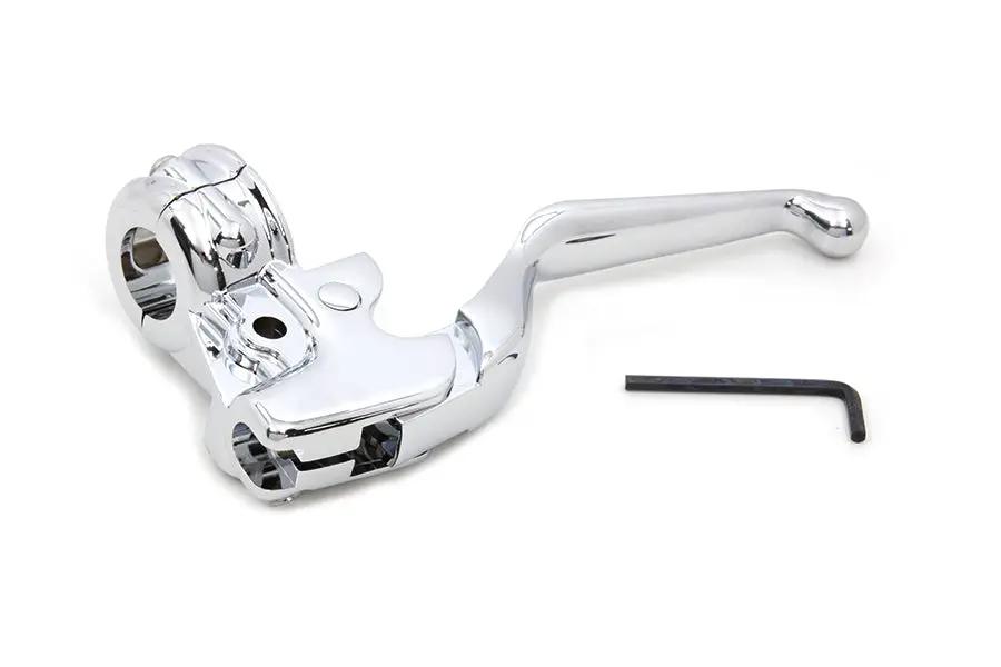 V-Twin Clutch Lever Assembly for Harley Davidson XL Models - Chrome Finish by V-Twin