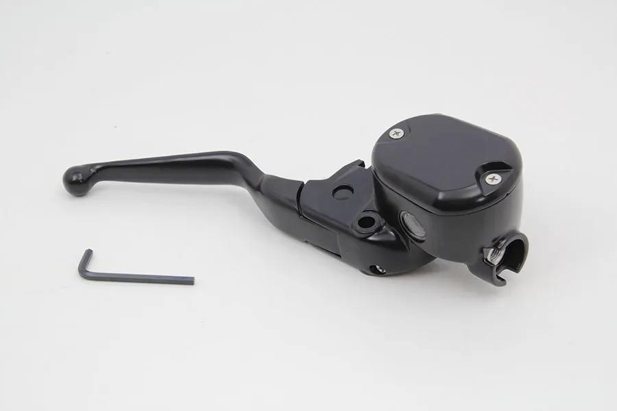 V-Twin Handlebar Master Cylinder Assembly for 2014-2021 Harley Davidson XL Models - Black Finish, Part 63664B by V-Twin
