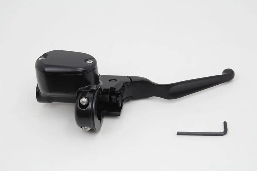 V-Twin Handlebar Master Cylinder Assembly for 2014-2021 Harley Davidson XL Models - Black Finish, Part 63664B by V-Twin