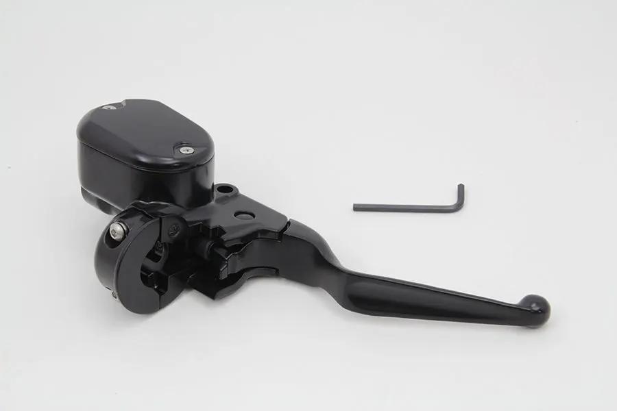 V-Twin Handlebar Master Cylinder Assembly for 2014-2021 Harley Davidson XL Models - Black Finish, Part 63664B by V-Twin