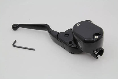 V-Twin Handlebar Master Cylinder Assembly for Harley Davidson XL Models - Black, Part 63664B by V-Twin