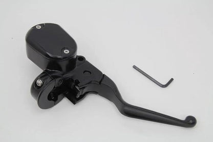 V-Twin Handlebar Master Cylinder Assembly for Harley Davidson XL Models - Black, Part 63664B by V-Twin