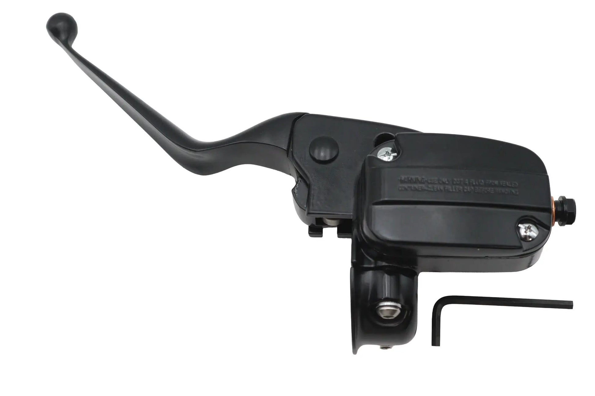 V-Twin Hydraulic Clutch Handle Assembly for Harley Davidson FLHT & FLHX - Black, Part H07-0789MB-2 by V-Twin