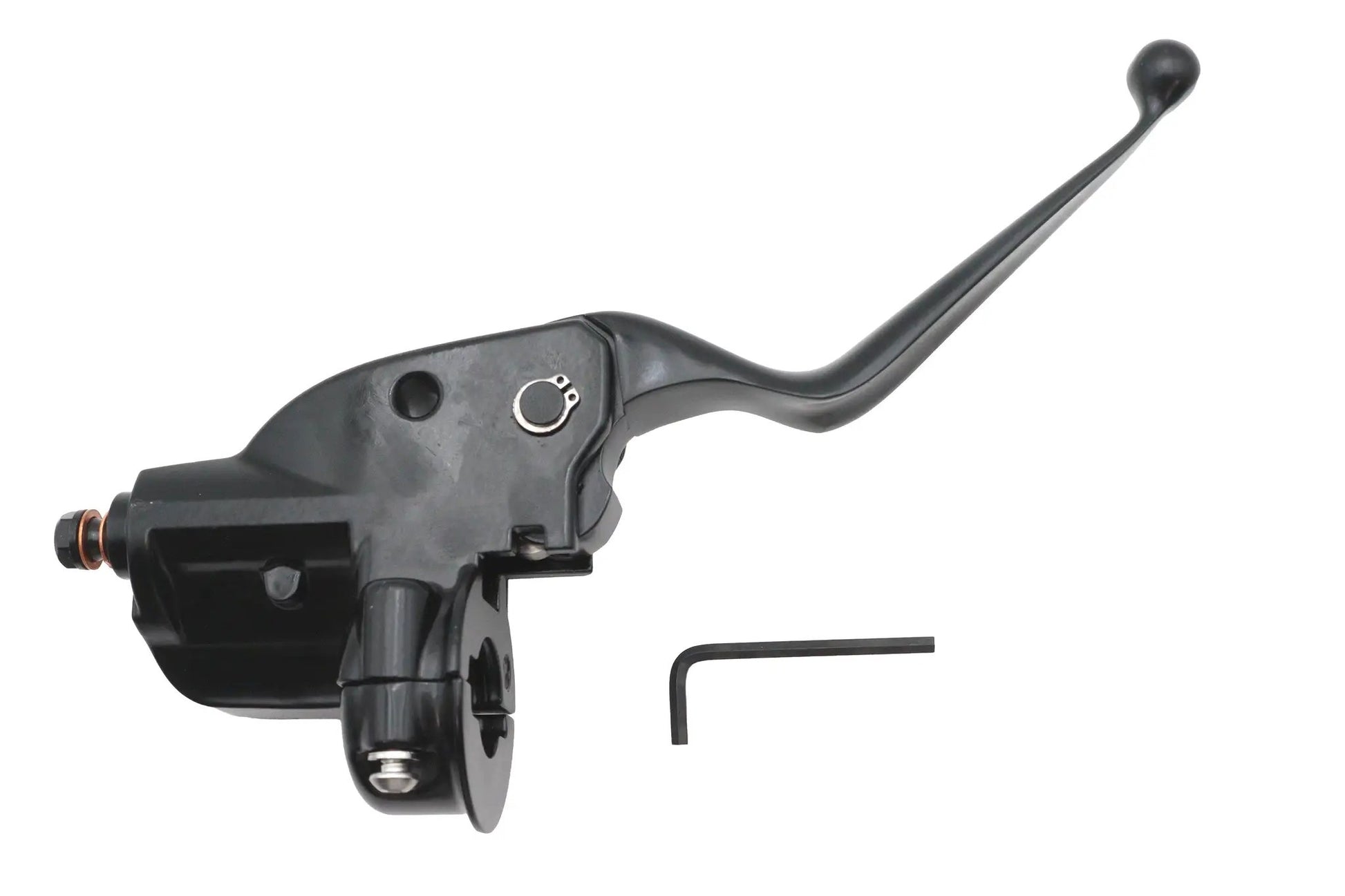 V-Twin Hydraulic Clutch Handle Assembly for Harley Davidson FLHT & FLHX - Black, Part H07-0789MB-2 by V-Twin