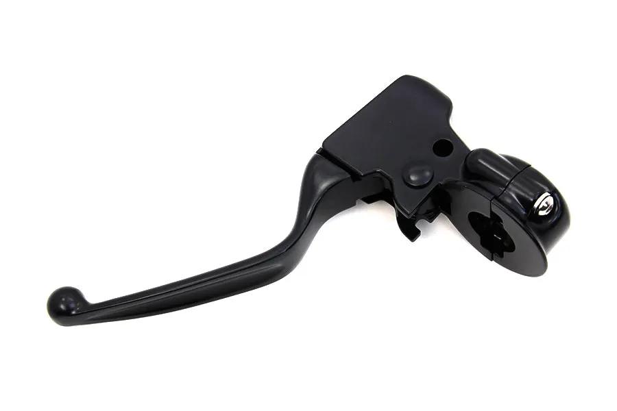 V-Twin Clutch Hand Lever Black for Harley Davidson FLHT and FLHR Models - Part H07-0780MB-2 by V-Twin