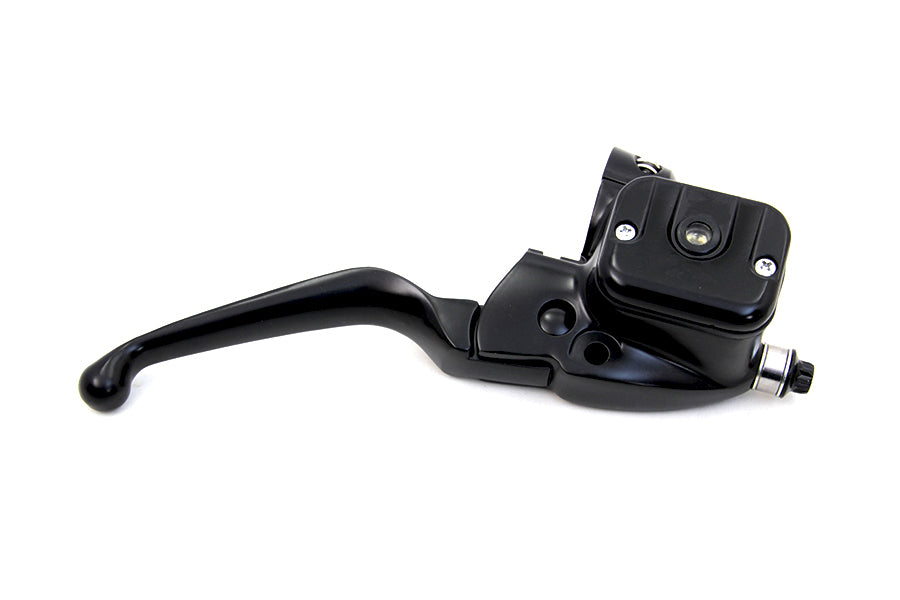 V-Twin H07-0689MB-1 Black Front Brake Master Cylinder for Harley-Davidson FLST