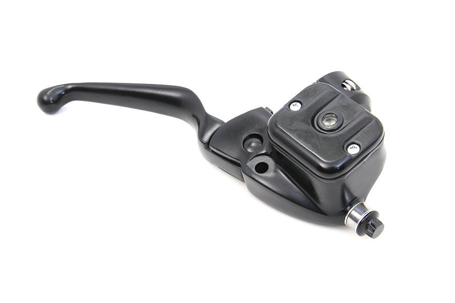 V-Twin H07-0689MB-1 Black Front Brake Master Cylinder for Harley-Davidson FLST