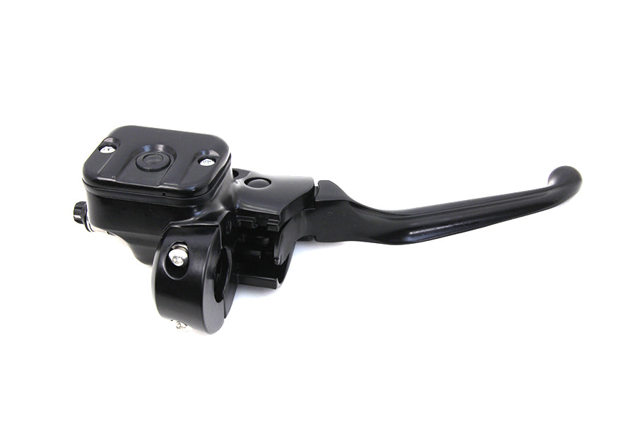 V-Twin H07-0689MB-1 Black Front Brake Master Cylinder for Harley-Davidson FLST