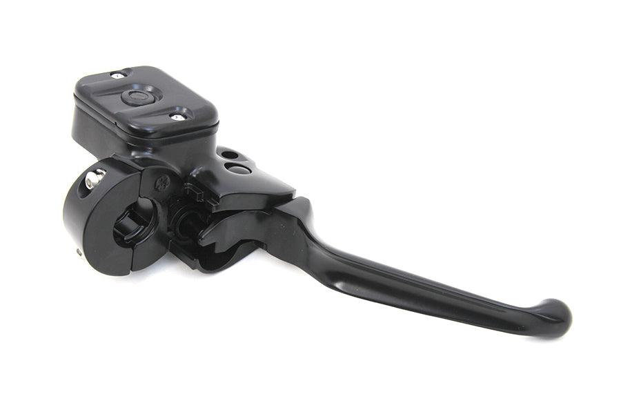 V-Twin H07-0689MB-1 Black Front Brake Master Cylinder for Harley-Davidson FLST