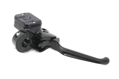 V-Twin H07-0689MB-1 Black Front Brake Master Cylinder for Harley-Davidson FLST