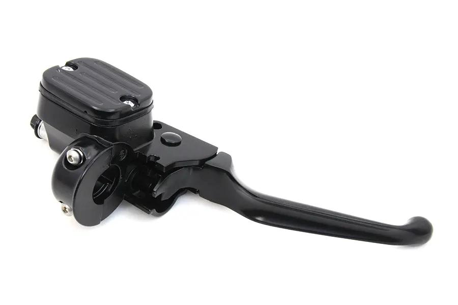 V-Twin Front Master Cylinder Assembly Black for Harley Davidson FLT (Part #07-0642MB-1) by V-Twin