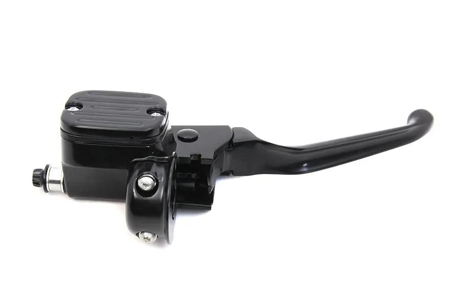 V-Twin Front Master Cylinder Assembly Black for Harley Davidson FLT (Part #07-0642MB-1) by V-Twin