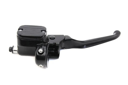 V-Twin Front Master Cylinder Assembly Black for Harley Davidson FLT (Part #07-0642MB-1) by V-Twin