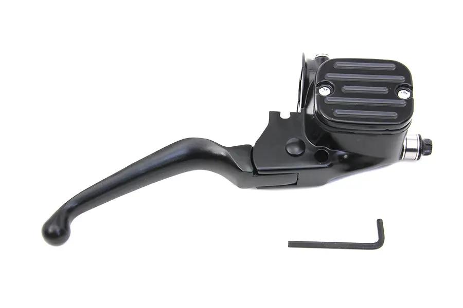 V-Twin Front Master Cylinder Assembly Black Part 07-0641NMB-1 for Harley Davidson by V-Twin
