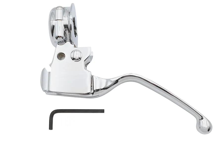 V-Twin Clutch Lever Perch Assembly Chrome for Harley Davidson FXST & FLST (Part 78894) by V-Twin