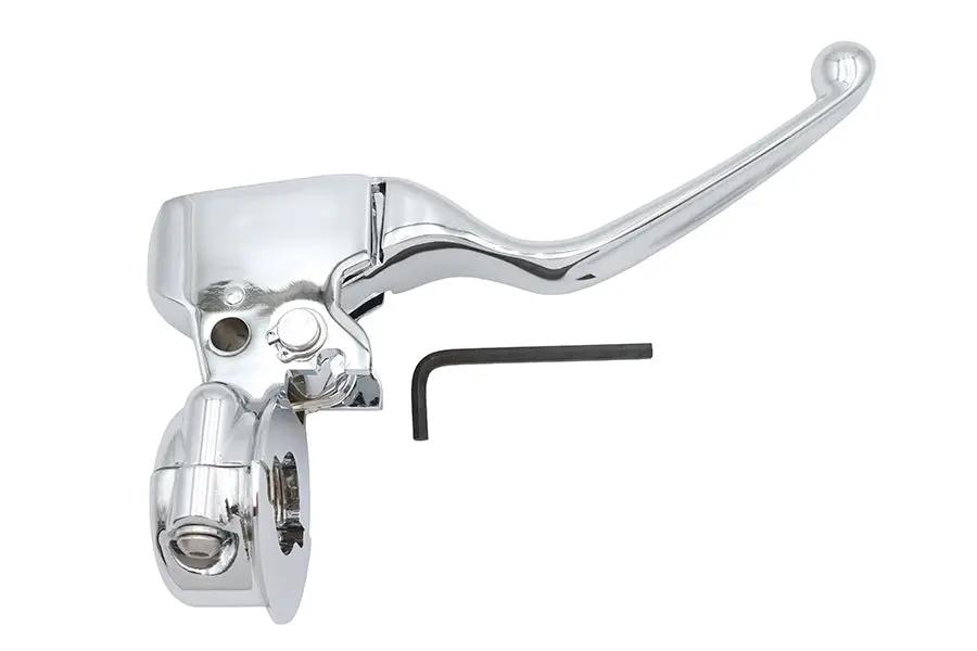 V-Twin Clutch Lever Perch Assembly Chrome for Harley Davidson FXST & FLST (Part 78894) by V-Twin