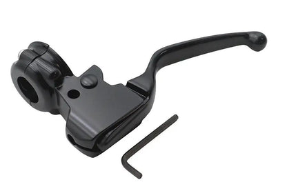 V-Twin Clutch Lever Perch Assembly Black for Harley Davidson FXST & FLST Models by V-Twin