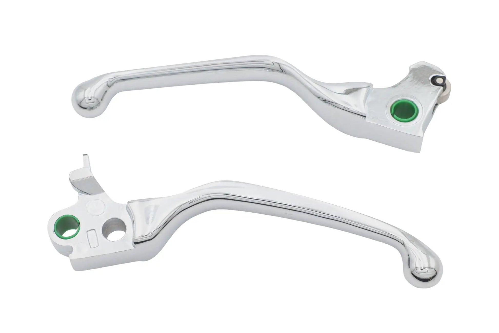 Ultima Chrome Hydraulic Hand Lever Set for Harley Davidson Models – Part 47-501 by Ultima