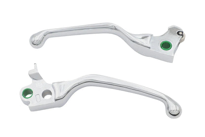 Ultima Chrome Hydraulic Hand Lever Set for Harley Davidson Models – Part 47-501 by Ultima