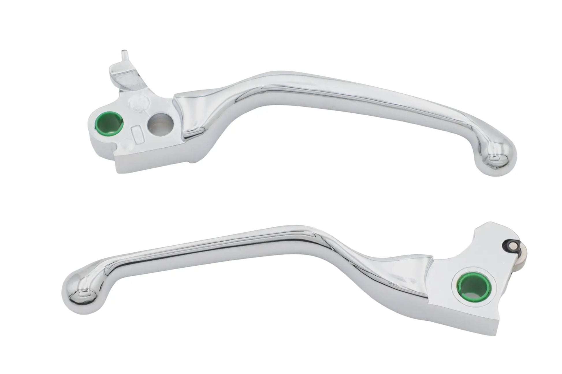Ultima Chrome Hydraulic Hand Lever Set for Harley Davidson Models – Part 47-501 by Ultima