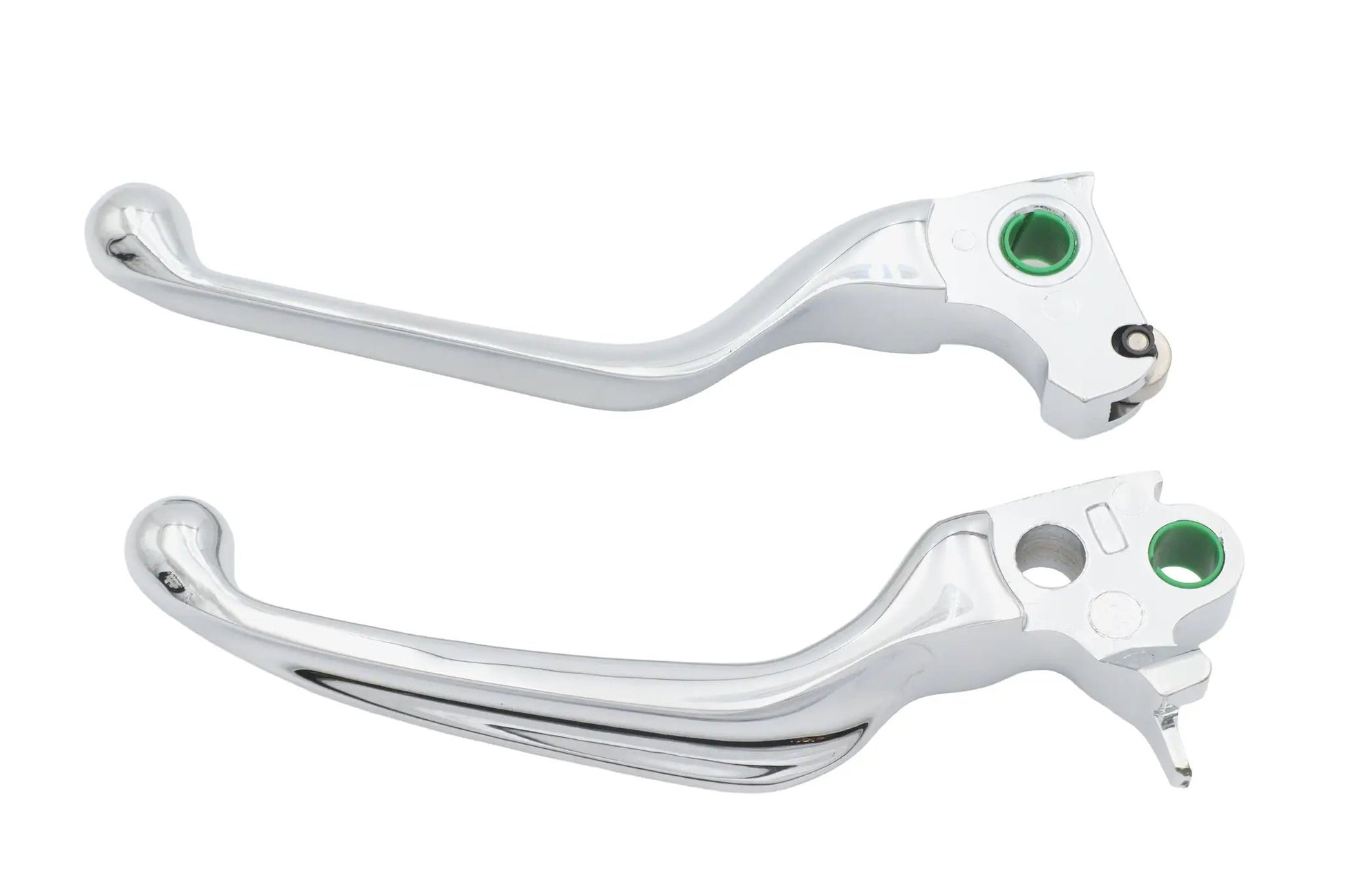 Ultima Chrome Hydraulic Hand Lever Set for Harley Davidson Models – Part 47-501 by Ultima