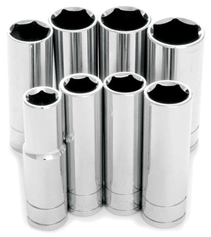 Performance Tool W32300 8-Piece 1/2 inch Drive SAE Socket Set