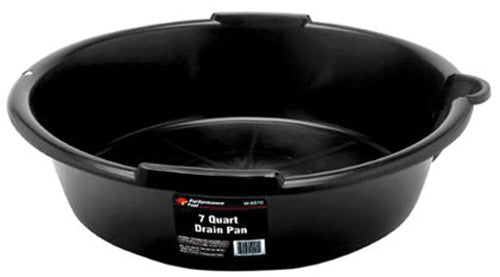 Performance Tool W4070 7 Quart Drain Pan for Automotive and Workshop Use
