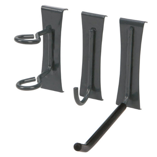 Performance Tool W5167 12-Piece Rail Hook Set for Secure Storage and Organization