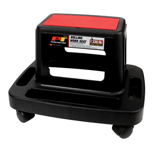 Performance Tool W85026 Rolling Work Seat for Comfortable, Mobile Workstation