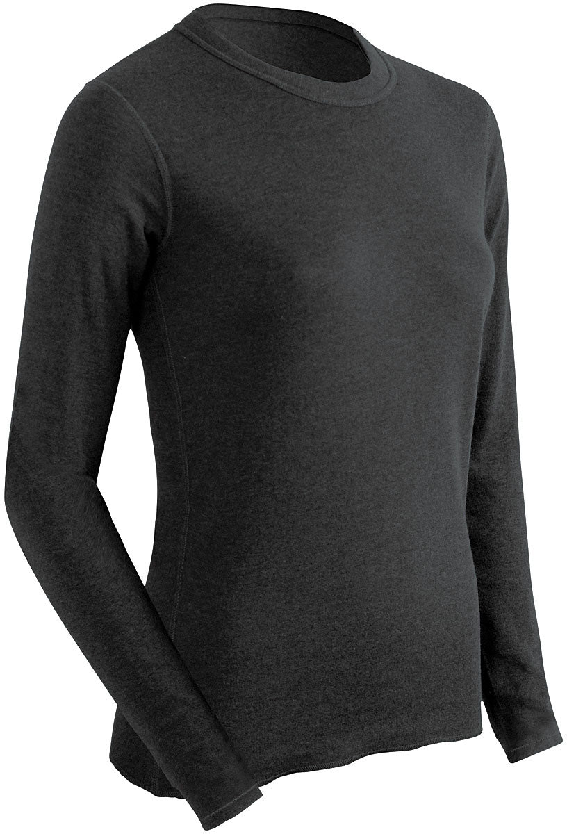 COLDPRUF Women's Poly Top, Black, Small