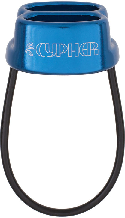 CYPHER Arc Belay Device in Blue - Reliable and Lightweight Climbing Gear