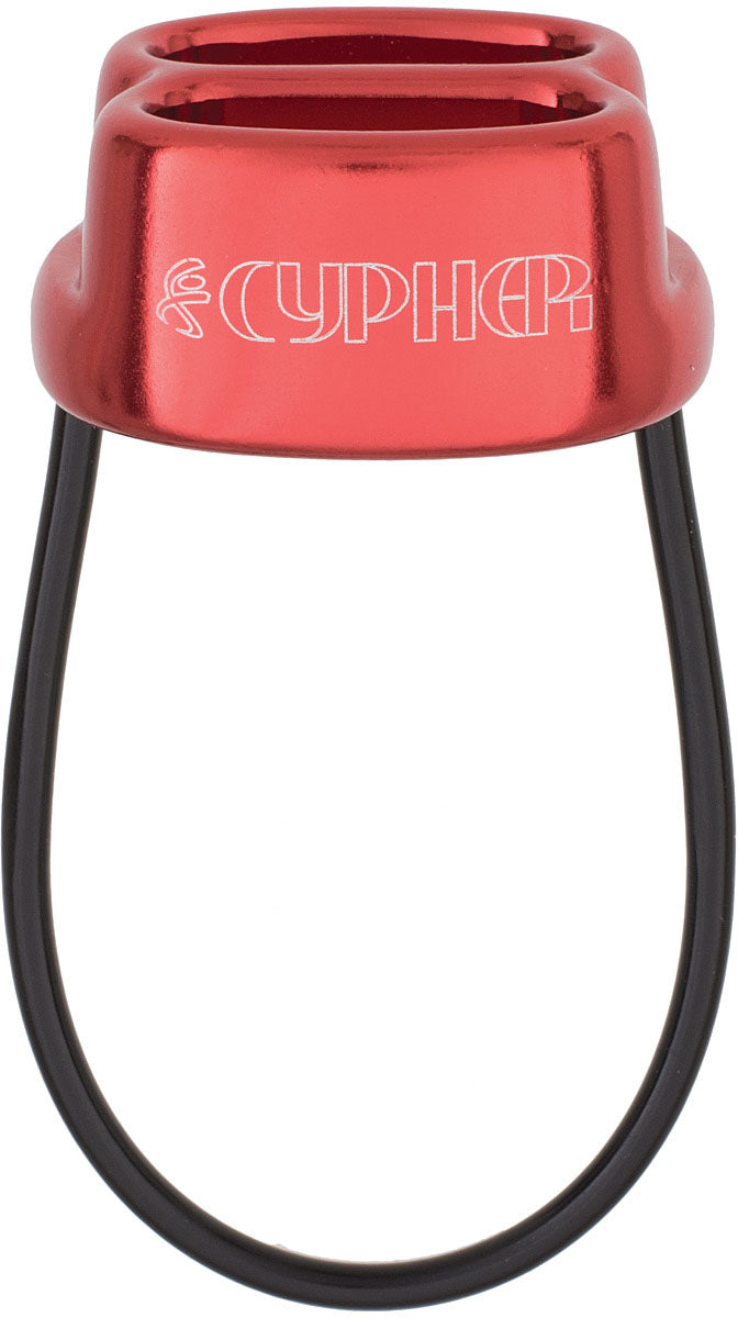 CYPHER Arc Belay Device in Red, Part Number 432815