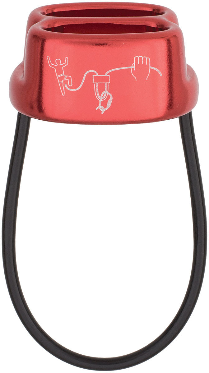 CYPHER Arc Belay Device in Red, Part Number 432815