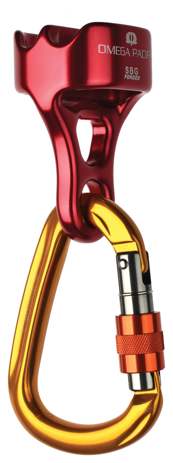 CYPHER Cypher X F Forge Belay Red - Climbing Gear for Safety and Performance