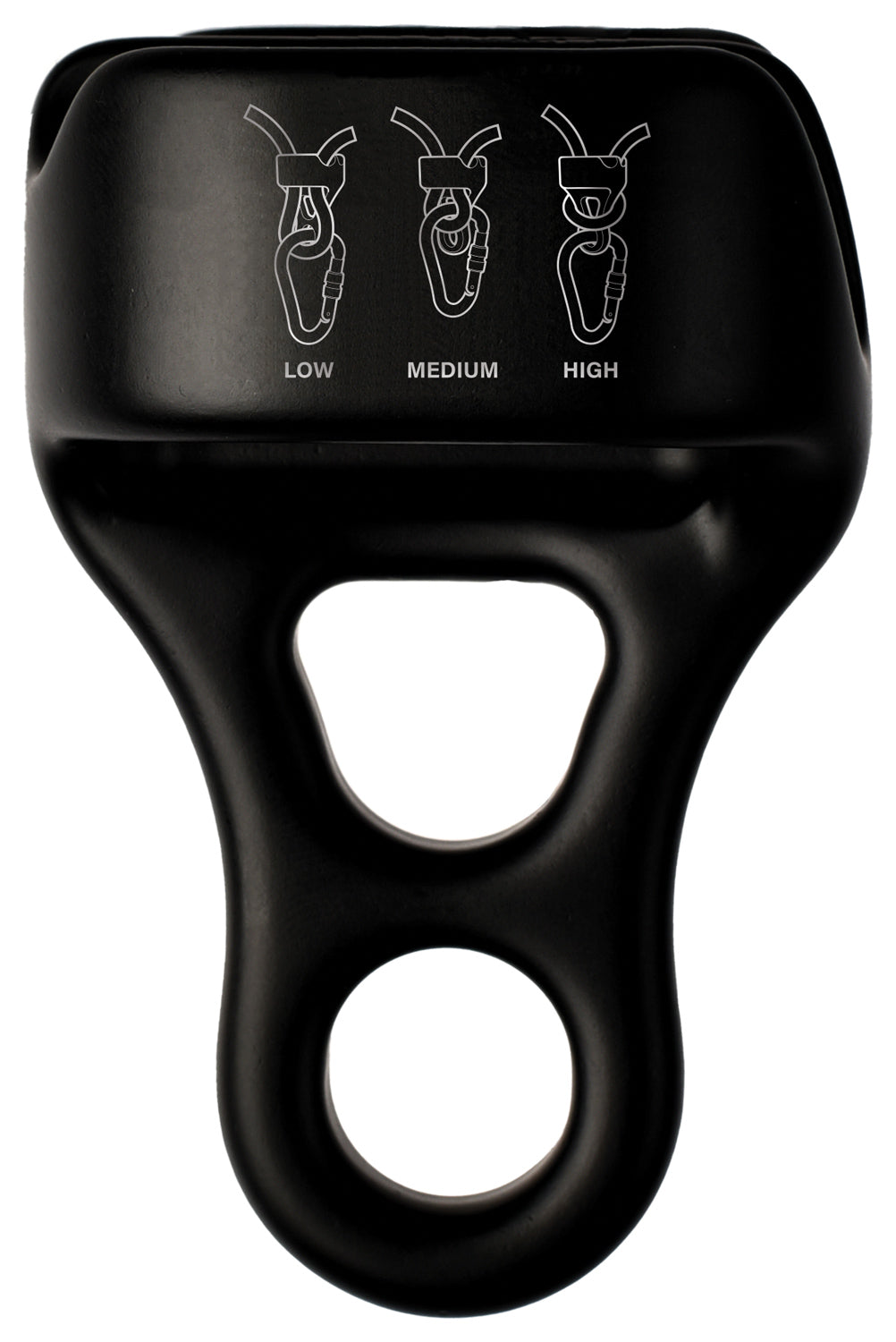 Cypher X F Forge Belay Device by CYPHER - Black