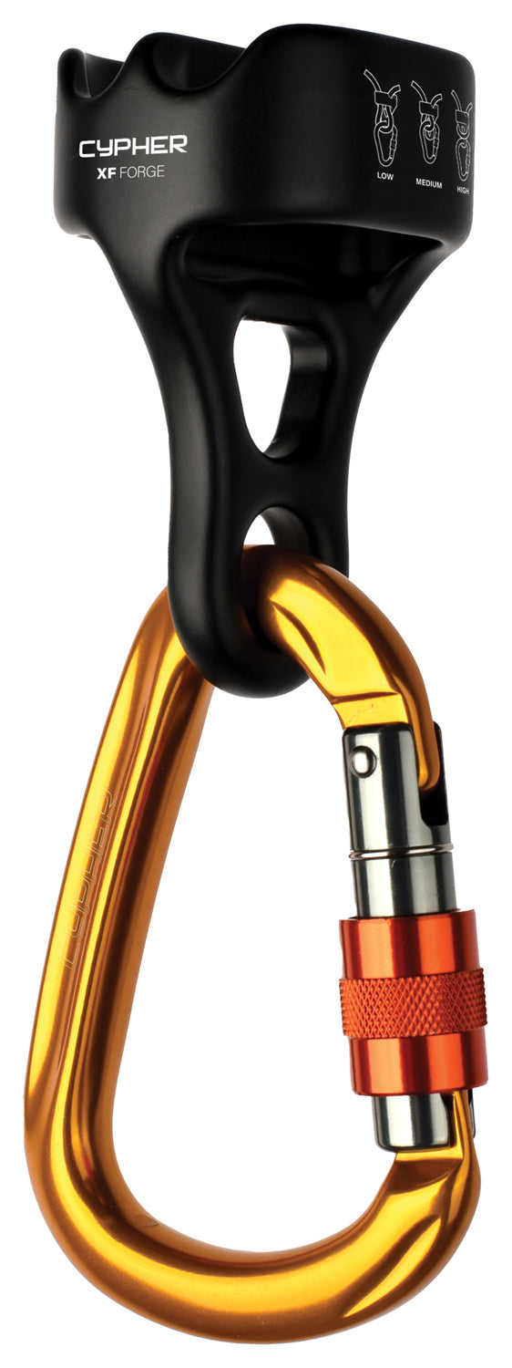 Cypher X F Forge Belay by CYPHER - Black Kit